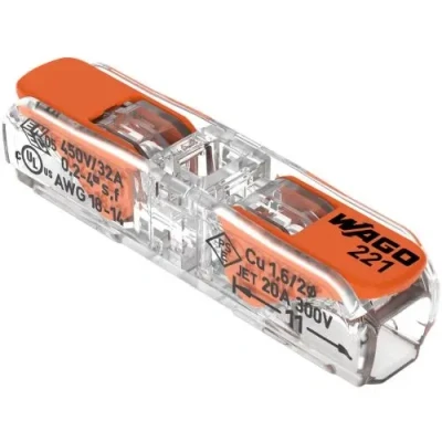Afbeelding van WAGO Doorvoerconnector 4qmm 60 stuks
