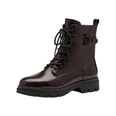 Afbeelding van Tamaris Snowboots, Dames, Maat: 37, Bordeaux Leer