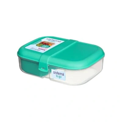 Afbeelding van Sistema To Go Lunchbox van polypropyleen met 3 vakken