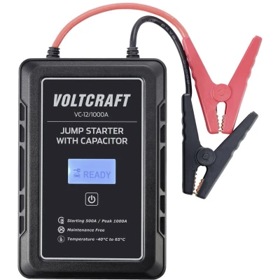 Afbeelding van VOLTCRAFT Snelstartsysteem VC 12/1000A 13998130 Starthulpstroom: 500 A Condensatortechniek (zonder accu)