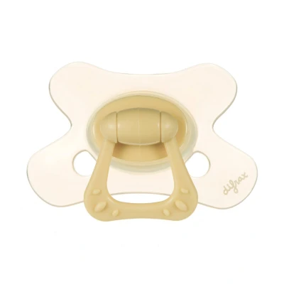 Afbeelding van Difrax Fopspeen Natural &amp; Pure 6+ Maanden Peach