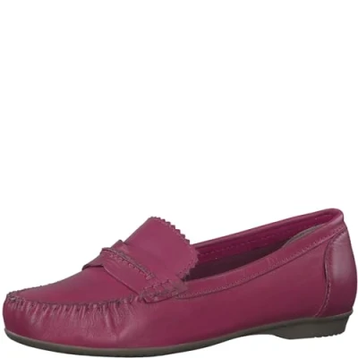 Afbeelding van MARCO TOZZI Feel Me 2 24225 42 Mocassin voor dames, zacht leer, Roze