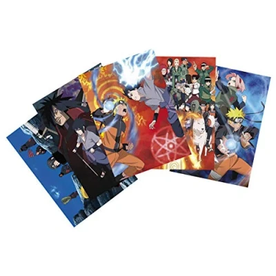 Afbeelding van ABYstyle Naruto Shippuden Postcards Set Ninjas (Diversen) Nieuw