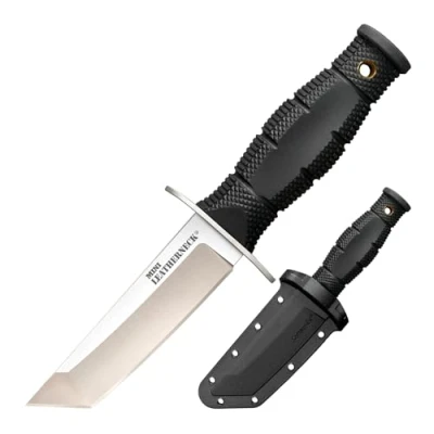 Afbeelding van Cold Steel Tanto Mini CS 39LSAA Lederen kraag Zwart