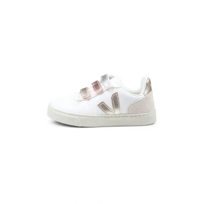 Afbeelding van VEJA Small V 10 Sneakers Leren Sneaker Meisjes Wit Maat 29