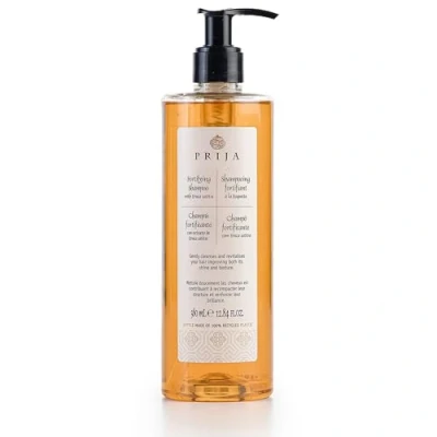 Afbeelding van Prija Versterkende shampoo reinigt en revitaliseert het haar met Eruca Sativa voor alle haartypes, hydraterende verbetert de glans textuur van haar, 380 ml