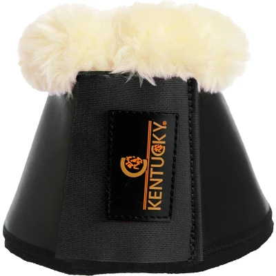 Afbeelding van Kentucky Horsewear Springschoenen Leder wol / bont zwart XXL
