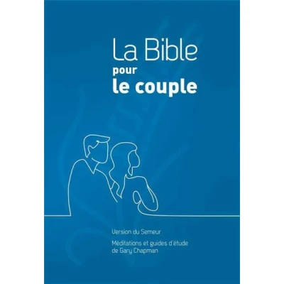 Image de La Bible pour le couple Rigide quadri bleu