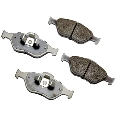 Afbeelding van ASHIKA 50 03 302 Remblokkenset Vooras Met plunjerclip Zonder toebehoren FORD: FIESTA 5, Fusion Estate, 5 Van, MAZDA: 2 Hatchback