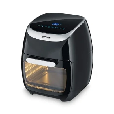 Afbeelding van Severin Fr2446 Multi Heteluchtfriteuse 11L 2000W Zwart