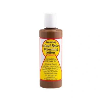 Afbeelding van Browning Lotion All Natural Fast Dark Tan 4 fl.oz by Maui Babe