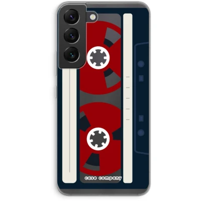 Afbeelding van Case Company® hoesje geschikt voor Samsung Galaxy S22 Here&#039;s your tape Soft Cover Telefoonhoesje Bescherming aan alle Kanten en Schermrand