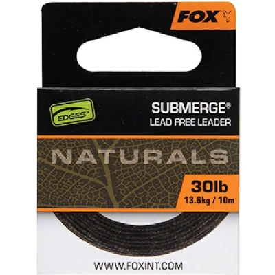 Afbeelding van Fox Edges Naturals Submerge Leader 30lb (10m) Leaders