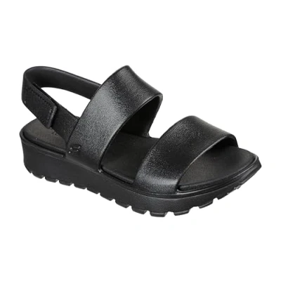 Afbeelding van Skechers Outdoorsandalen dames 111054, zwart.