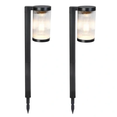 Afbeelding van Lumisky 2 stuks zonnebakens om te planten, led, warmwit, x BEAMLIT H58 cm