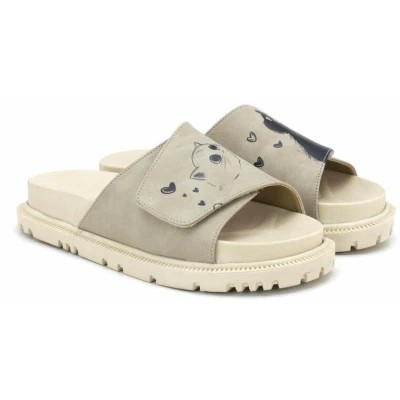 Afbeelding van Goby Love Cats Dames Sandalen Handmade Vegan Maat 36