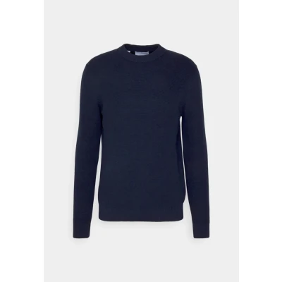 Afbeelding van Selected Homme LS Structure CREW NECK NOOS Trui Sky captain, Heren, Maat: XXL, captain