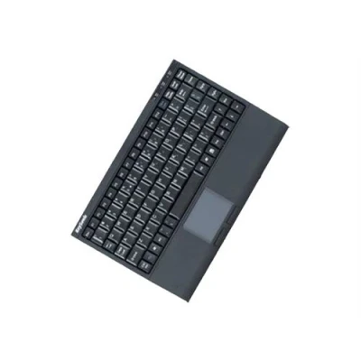 Image de Keysonic Clavier Miniature Ack 540 U+ Avec Pavé Tactile Usb Noir Qwertz
