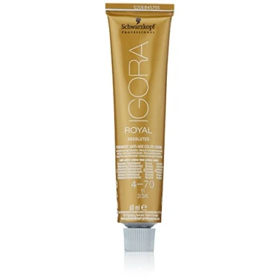 Afbeelding van Schwarzkopf Igora Royal Absolutes Haarverf 4/70
