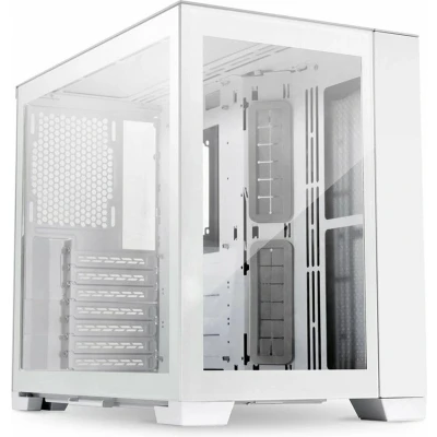 Afbeelding van Lian Li O11 Dynamic Mini Snow Edition Midi tower Gaming behuizing, Behuizing Wit Zijvenster