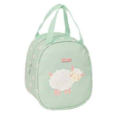 Afbeelding van Thermische Snacktas Safta Ovejita 19 x 22 14 cm Groen