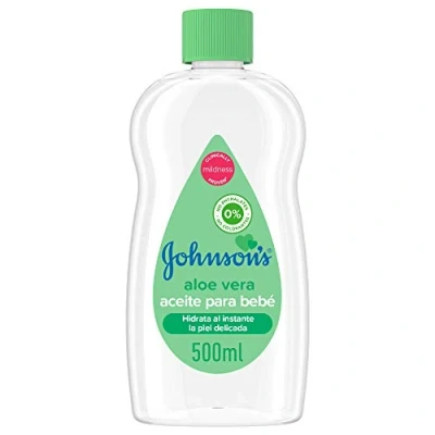 Afbeelding van Johnson’s Baby Olie Aloe Vera , 500 ml 1 stuks