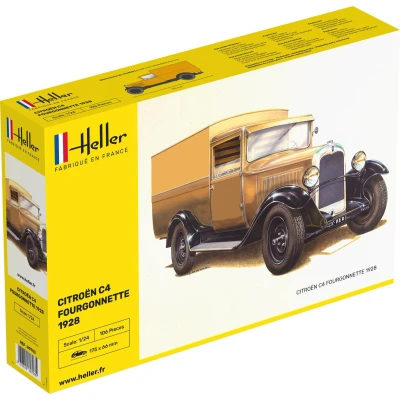 Afbeelding van 1:24 Heller 80703 Citroen C4 Fourgonnette 1926 Plastic Modelbouwpakket