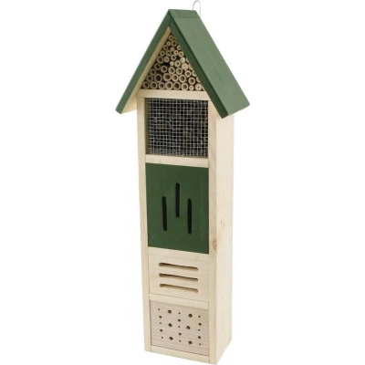 Afbeelding van Wildbird Insectenhotel Nestkast 65x21x12.5 cm Groen Wit per stuk
