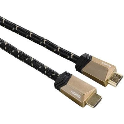 Afbeelding van Hama 00122187 Hdmi Ultra High speed Kabel , Connector connector,8k Metaal, Ethernet 3m