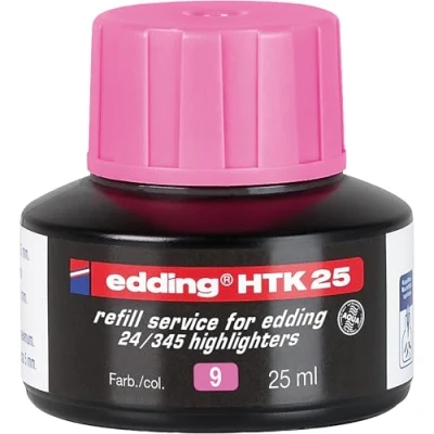 Image de Recharge HTK25 pour surligneur e24 ecoline EDDING