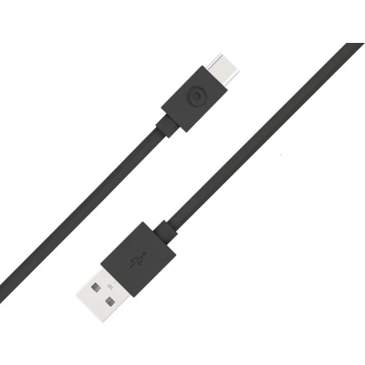 Afbeelding van Bigben Connected, USB A/USB C kabel 1,2 m 3A, Zwart