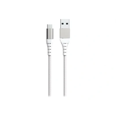 Image de Force Power Câble USB (M) pour Micro de type B 2.1 A 2 m blanc