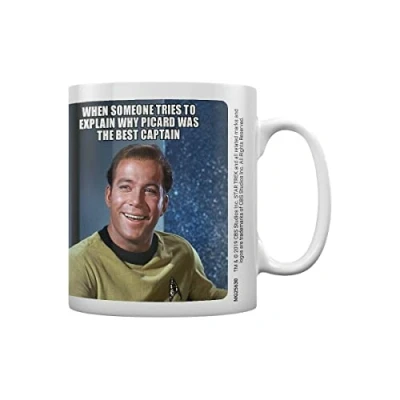 Afbeelding van Star Trek Kirk Laughing Mok