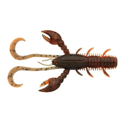 Afbeelding van Berkley Hollow Craw 10cm Brown Orange UV (8 stuks) Shad