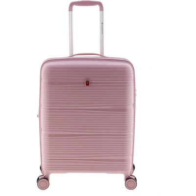 Afbeelding van Gladiator Bionic Handbagage Koffer 55 cm 38/48 liter Expandable TSA slot Eco Friendly Recyclebaar PP Roze