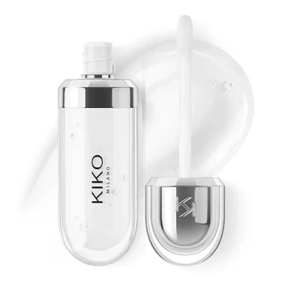 Image de KIKO Milano 3D Hydra Lipgloss 01 Brillant À Lèvres Émollient Effet