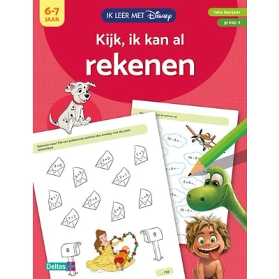 Afbeelding van ik leer met Disney Kijk, kan al rekenen (6 7 j.)