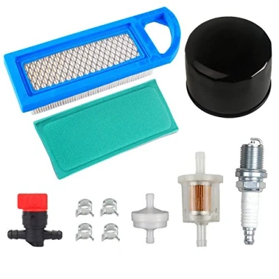 Afbeelding van Oxoxo 794422 795115 Luchtfilter Oliefilter Brandstoffilter Bougie Afsluitventiel voor Briggs &amp; Stratton 698083 697153 697014 797008 Intek 15,5 en 17 17.5hp