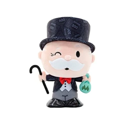 Afbeelding van Bizak DZNR 64222201 Mr. Monopoly speelgoed, wit en zwart