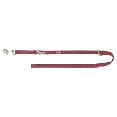 Afbeelding van Trixie Hondenriem Premium Verstelbaar Sangria Rood 200X2 CM