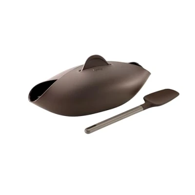 Afbeelding van Lékué Gesloten Bakvorm Uit Silicone Voor Brood Met Spatel 28x23x13cm