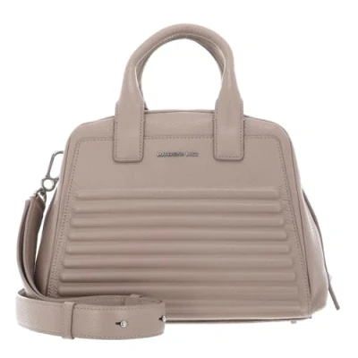 Afbeelding van MANDARINA DUCK Leren Handtas Schoudertas I Con Tote Warm Taupe
