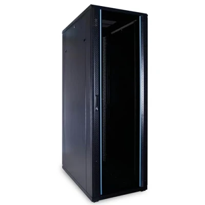 Afbeelding van DSIT 42U serverkast / serverbehuizing met glazen deur 600x1000x2000mm (BxDxH) 19 inch