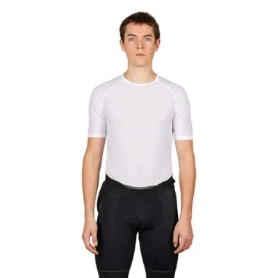 Afbeelding van GripGrab Ultralight Mesh 2PACK Korte Mouw Base Layer Zomer Fiets Ondershirt Polygiene Zweethemd Wit Heren Maat L