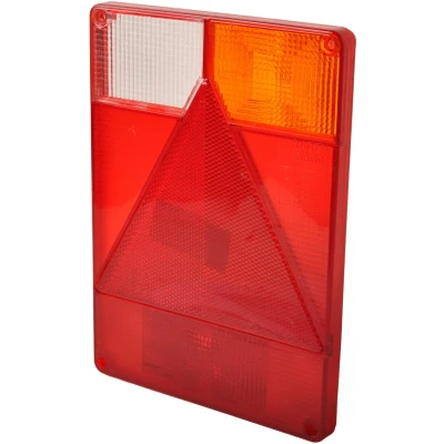 Afbeelding van Lampglas Radex serie 6800+6801+6802+6804 rechts met achteruitrij venster Achterlichtglazen BouwmanAanhangwagens.nl