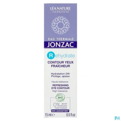 Afbeelding van Jonzac Thermal Water Eye Care Fragrance Free Bottle Pump 15 Ml Organic