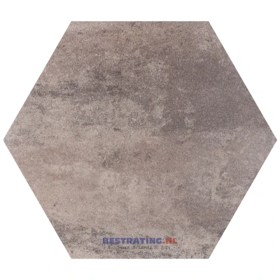 Afbeelding van Soft Comfort Zeskant Ivory 60/52,5x30x4cm