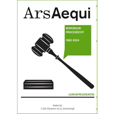 Afbeelding van Ars Aequi Jurisprudentie Burgerlijk procesrecht 1983 2024
