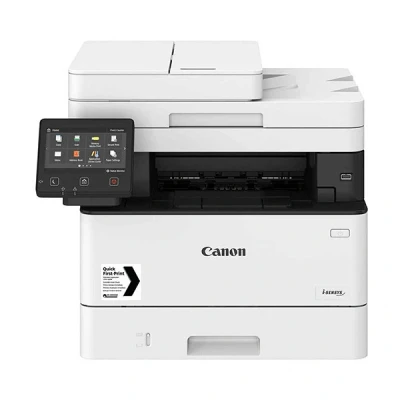 Image de Canon i SENSYS MF453dw Imprimante multifonctions Noir et blanc laser A4 (210 x 297 mm), Legal (216 356 mm) (original) A4/Legal (support) jusqu&#039;à 38 ppm (copie) (impression) 350 feuilles USB 2.0, Gigabit LAN, Wi Fi(n),