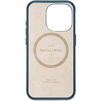 Afbeelding van Native Union, Beschermhoes Geschikt voor Apple iPhone 16 Classic MagSafe, Blauw